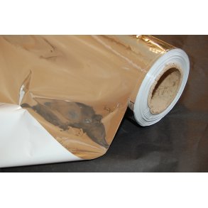 Mylar - Hjreflekterende plastic folie. 1,20m bred - pris pr. m2